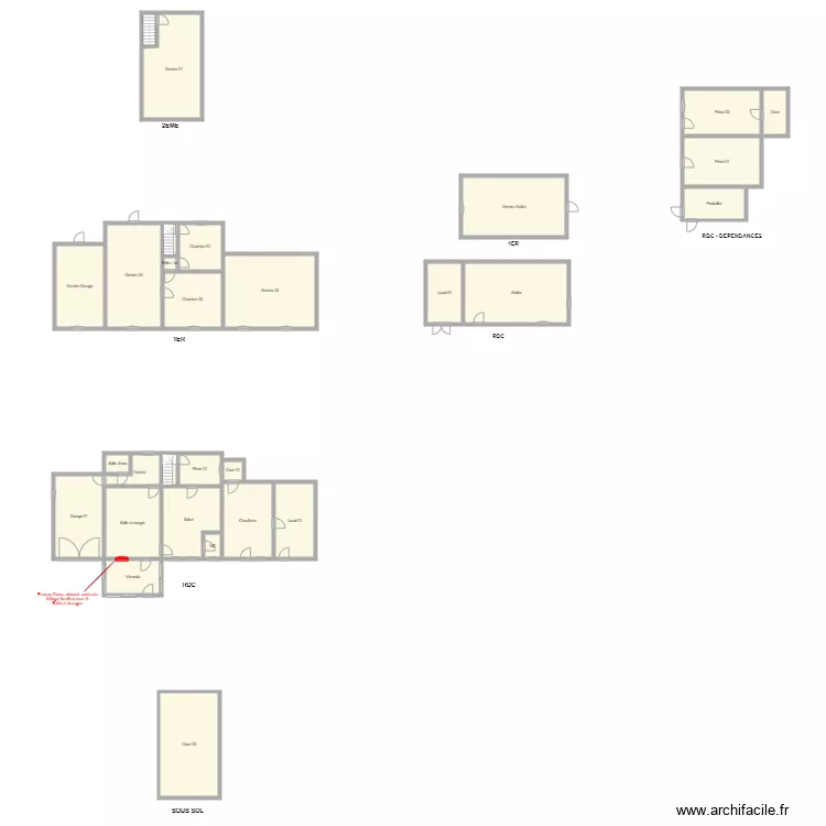 Marcellois 2. Plan de 