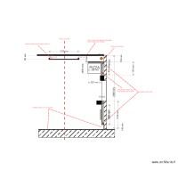 PLAN DE COUPE COULOIR