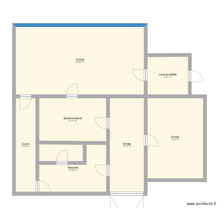 Atelier agroalimentaire. Plan de 0 pièce et 0 m2