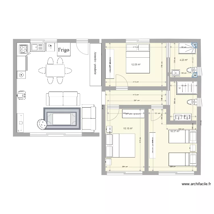 GUE. Plan de 
