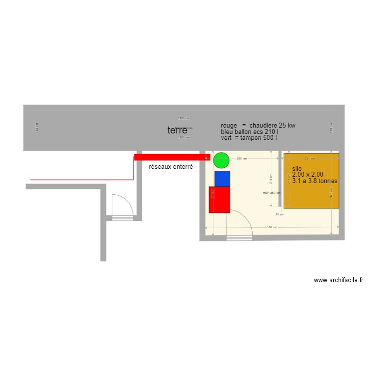 brument . Plan de 0 pièce et 0 m2
