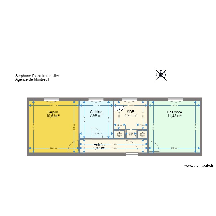 GAUTIER. Plan de 0 pièce et 0 m2