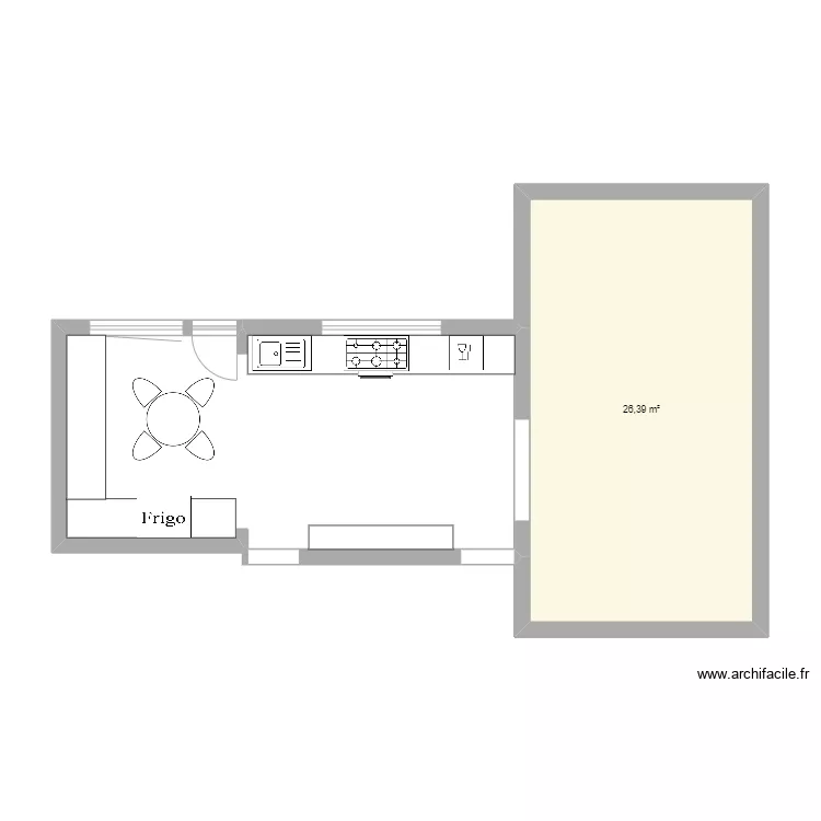 maison cuisine avec ccuisine 1. Plan de 