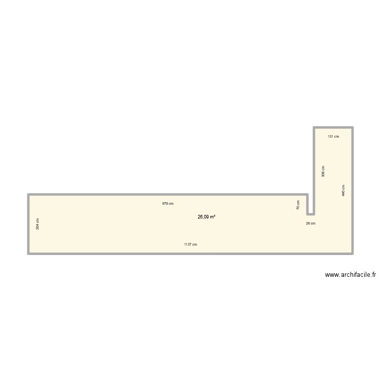 Jacquemet - Terrasse. Plan de 0 pièce et 0 m2