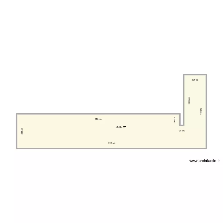 Jacquemet - Terrasse. Plan de 