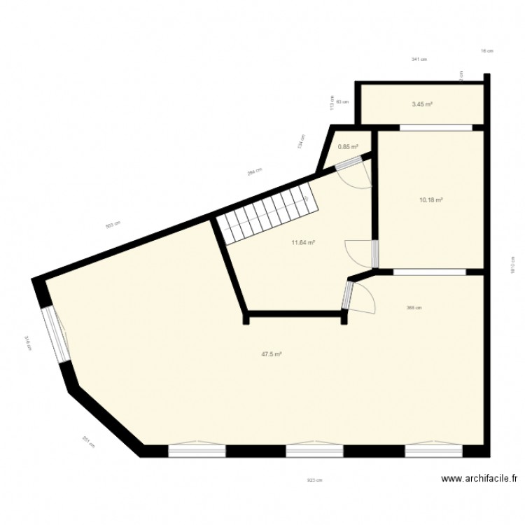 meir. Plan de 0 pièce et 0 m2