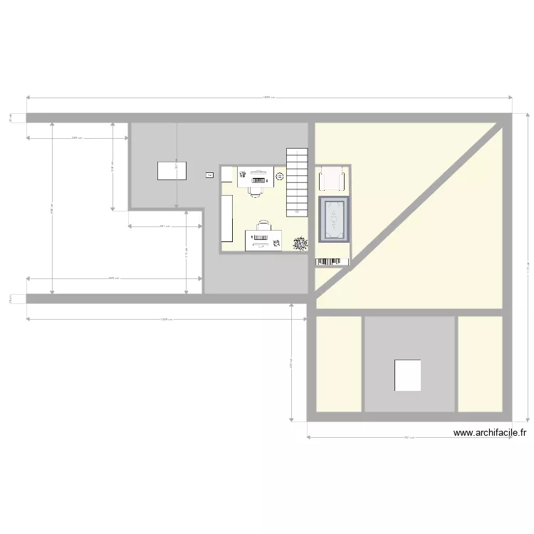 Combles. Plan de Combles. Plan de