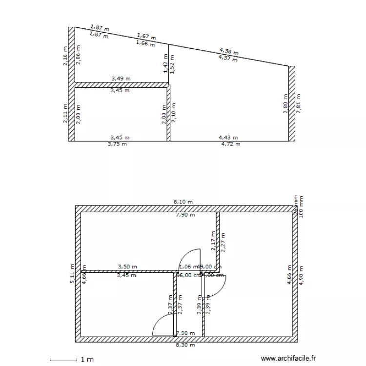 sangatte. Plan de 