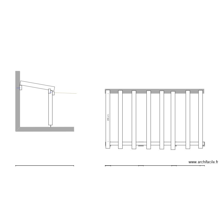 avant toit + store banne toile micro aérée. Plan de 0 pièce et 0 m2