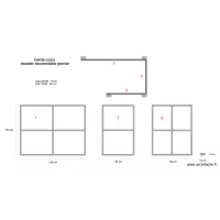 Garde corps escalier escamotable grenier