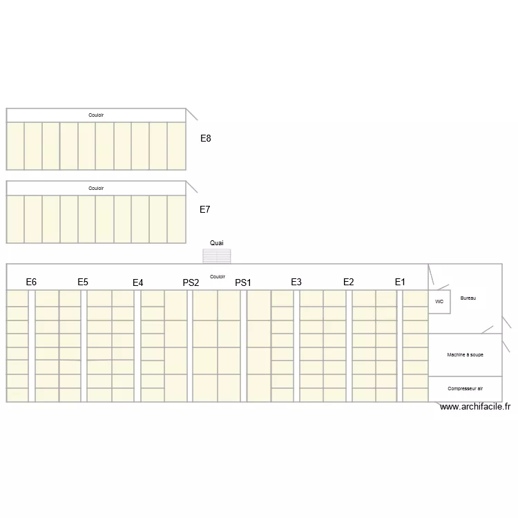 CHAULEY sans mesures. Plan de 
