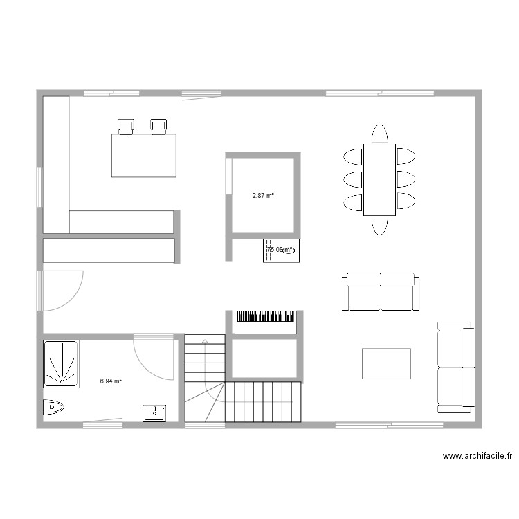 1aab. Plan de 0 pièce et 0 m2