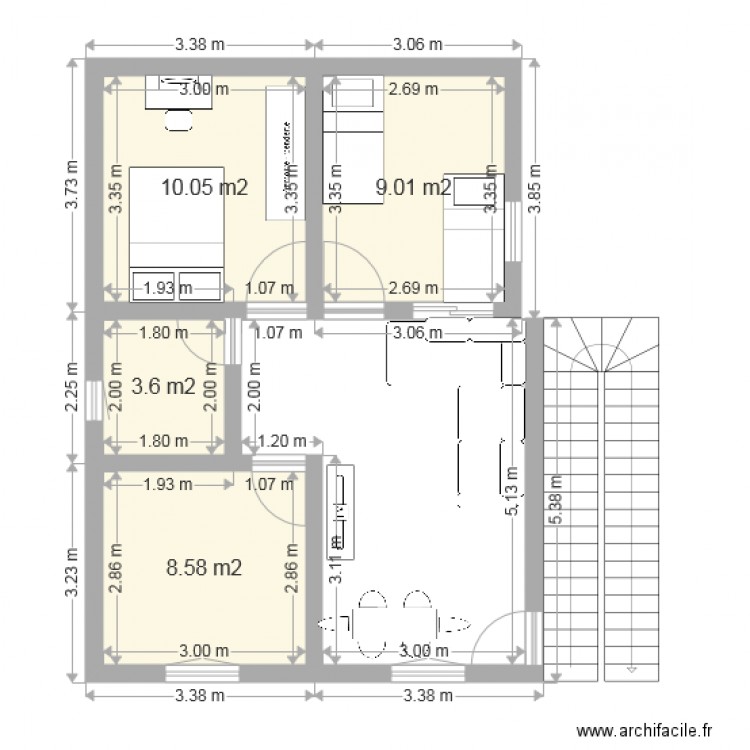 studio tunisie. Plan de 0 pièce et 0 m2