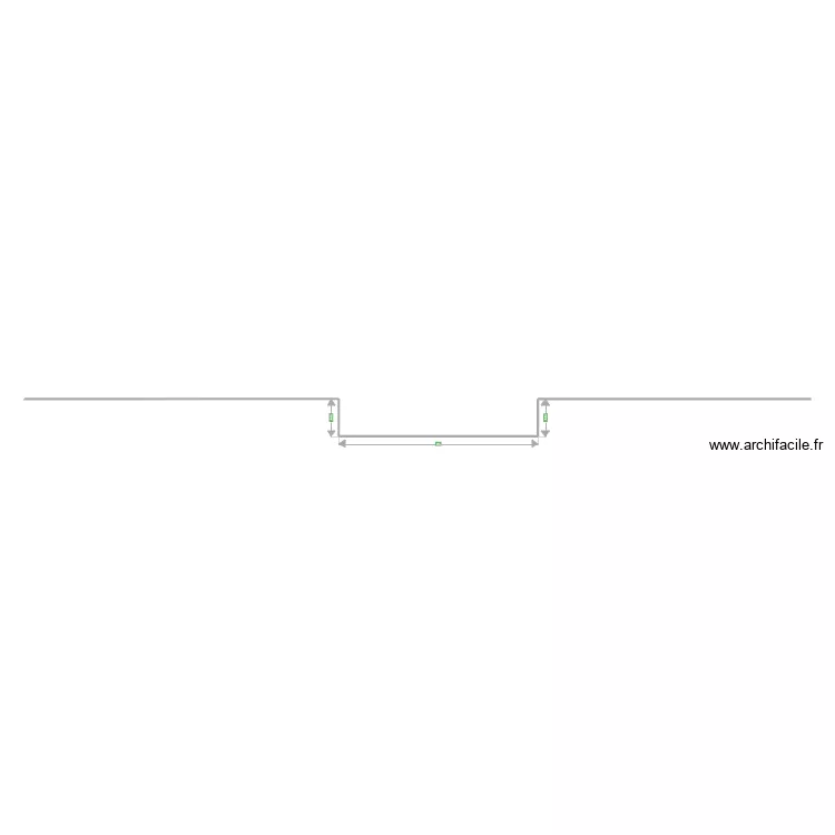 PLAN DE COUPE PISCINE. Plan de 