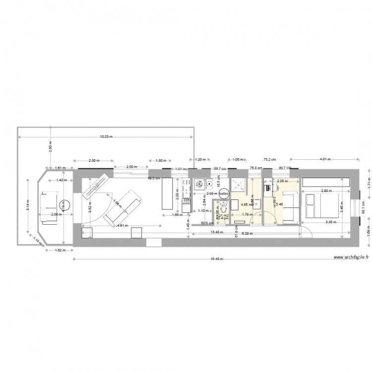 maison 3. Plan de 0 pièce et 0 m2