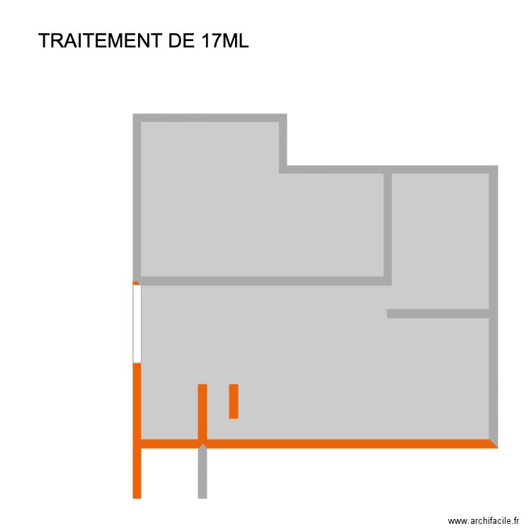 Plan ENDINGER. Plan de 2 pièces et 91 m2