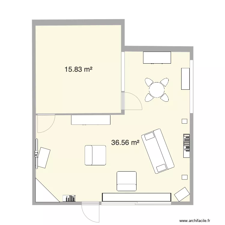 salon base 4. Plan de 