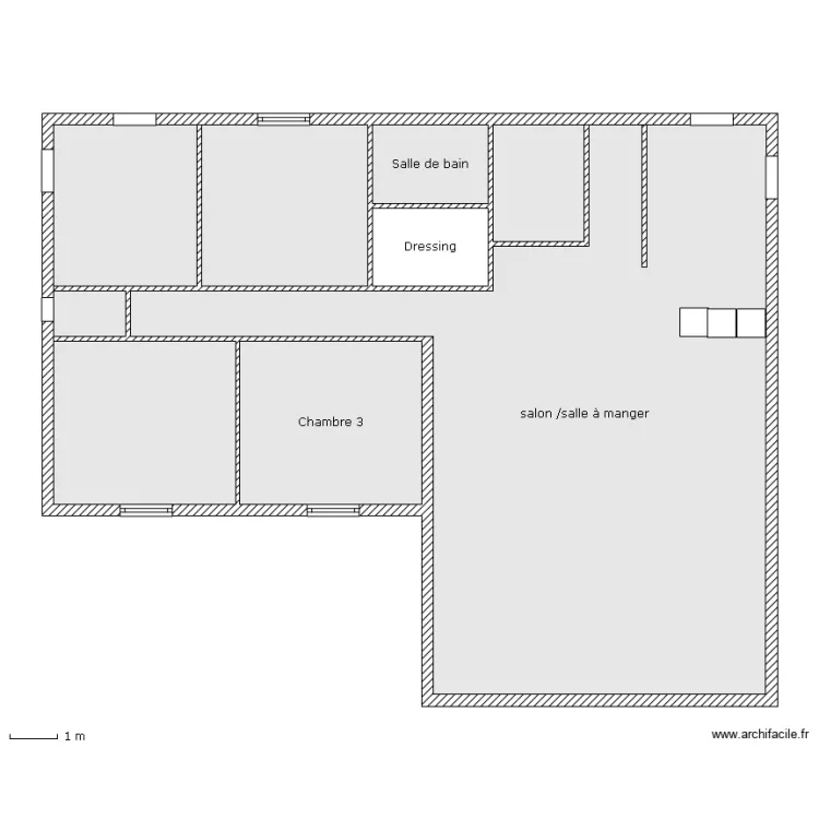 maison. Plan de maison. Plan de