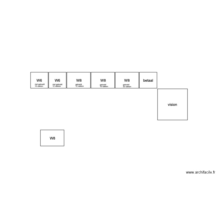 plan distributeurs 3. Plan de 0 pièce et 0 m2