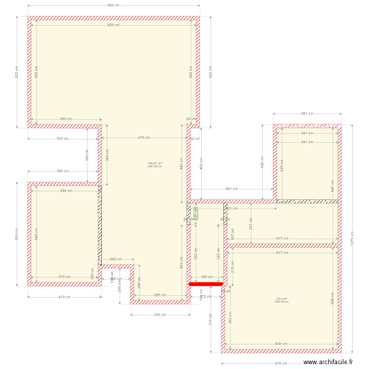 Gueux RDC Maçonnerie. Plan de 0 pièce et 0 m2