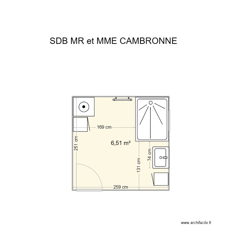 cambronne. Plan de 0 pièce et 0 m2