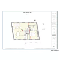 PLAN 2 SDB AVEC PORTEUR