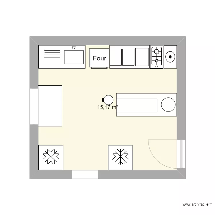  MONTCEAU THAI. Plan de 