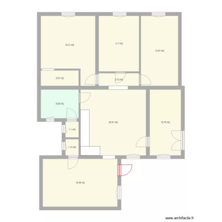 AMENAGEMENT NYAR UTCA. Plan de AMENAGEMENT NYAR UTCA. Plan de