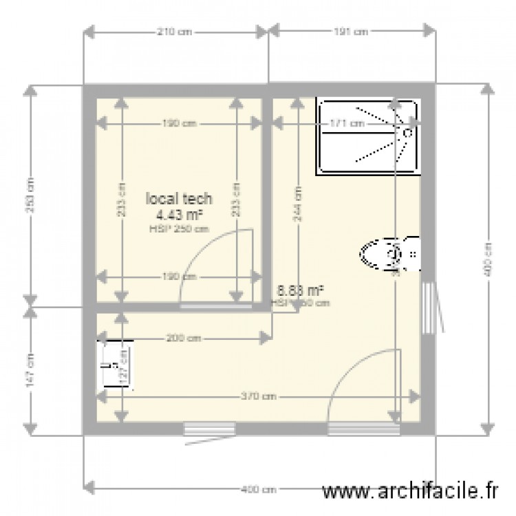 abris piscine. Plan de 0 pièce et 0 m2