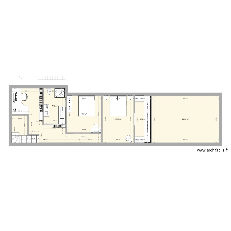 plans duplex et love room. Plan de 10 pièces et 181 m2