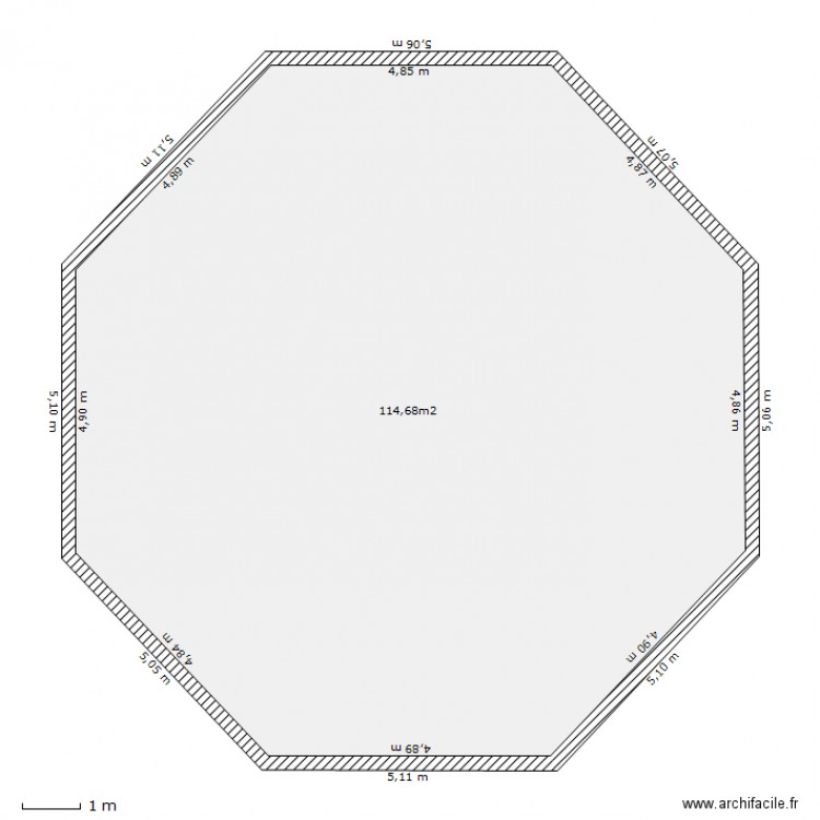 zome rdc. Plan de 0 pièce et 0 m2