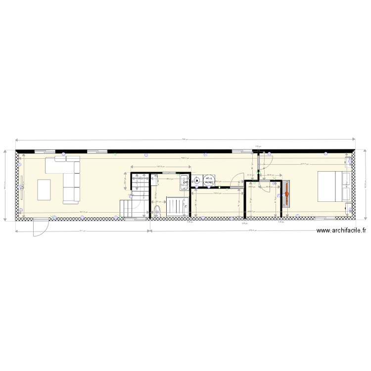 rdc pat 24 mai a. Plan de 0 pièce et 0 m2