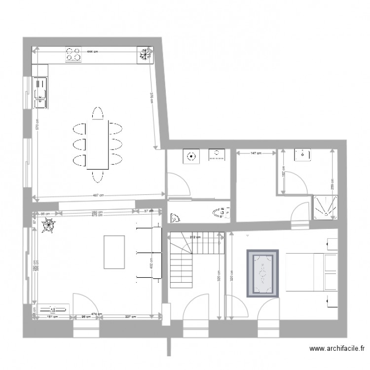 Projet sur beychac et caillau . Plan de 0 pièce et 0 m2