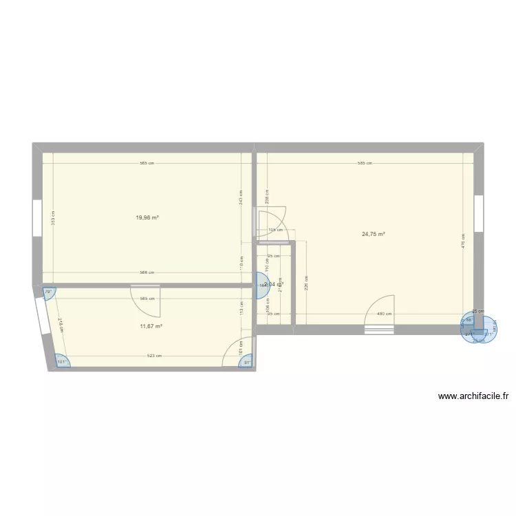 CLAPES PLAN RDC BAT B. Plan de 