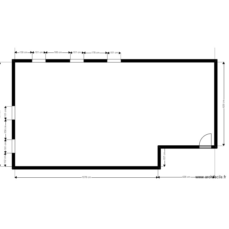 MEDIPOLE COTE. Plan de 1 pièce et 111 m2