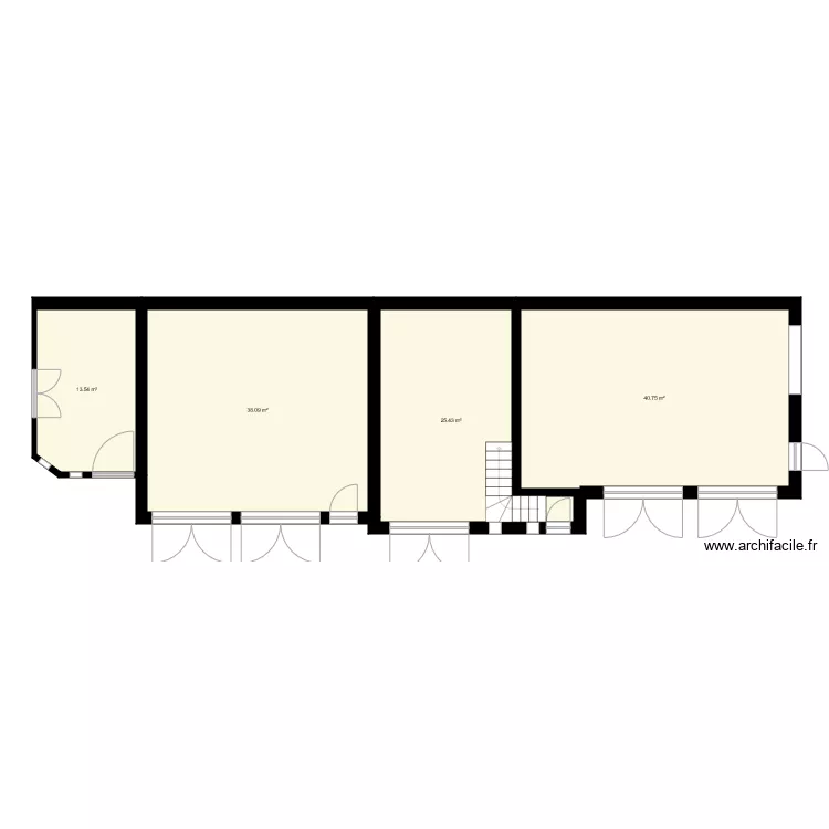 &eacute;curies. Plan de 