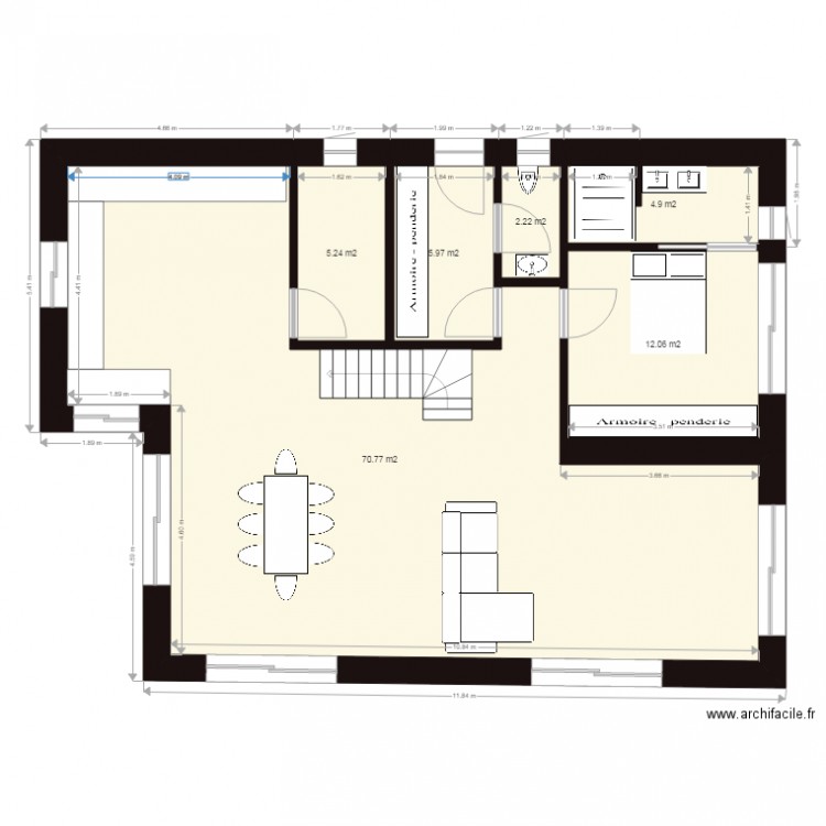 Groisy n0 15. Plan de 0 pièce et 0 m2