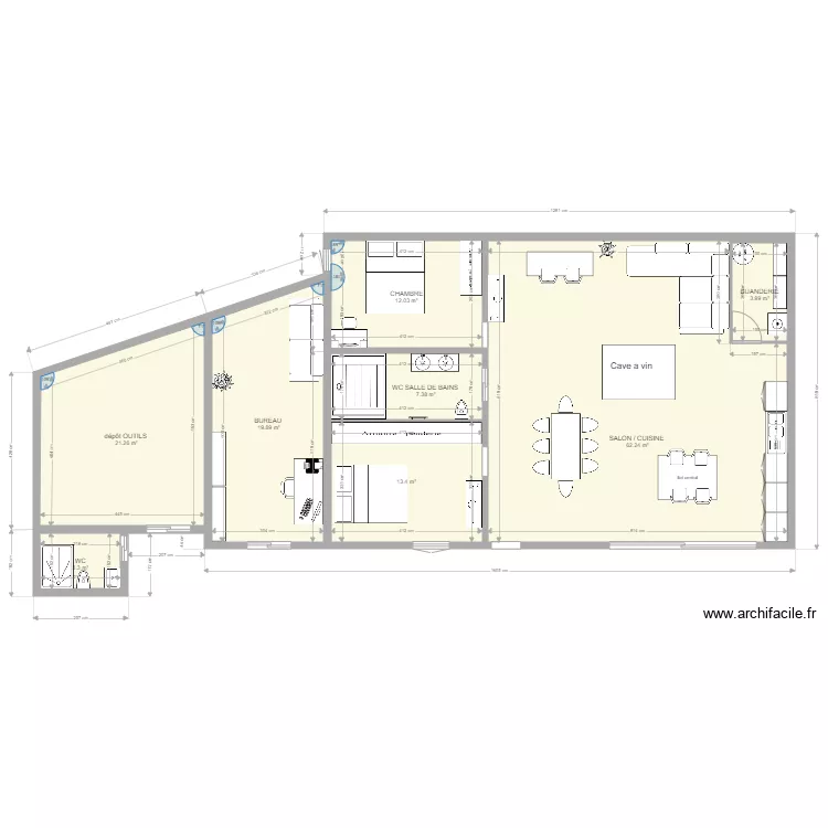 Projet Impasse du Poivrier 2. Plan de 