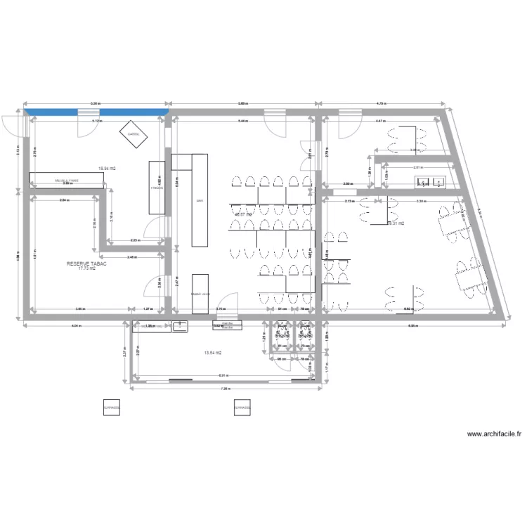 CHEZ BLANCHE. Plan de CHEZ BLANCHE. Plan de