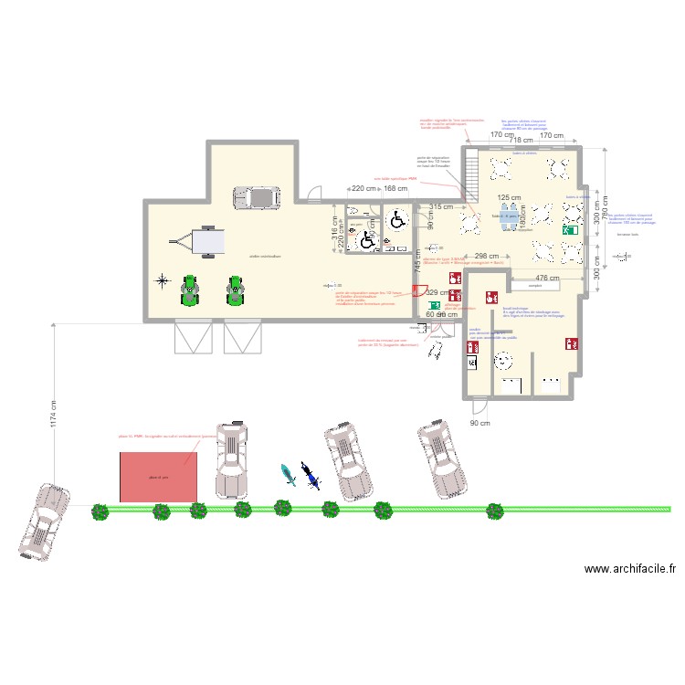 les tadornes V2. Plan de 0 pièce et 0 m2