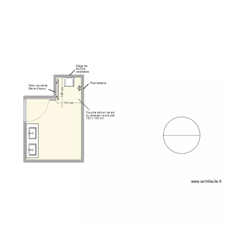 Michalik SDB projet. Plan de 