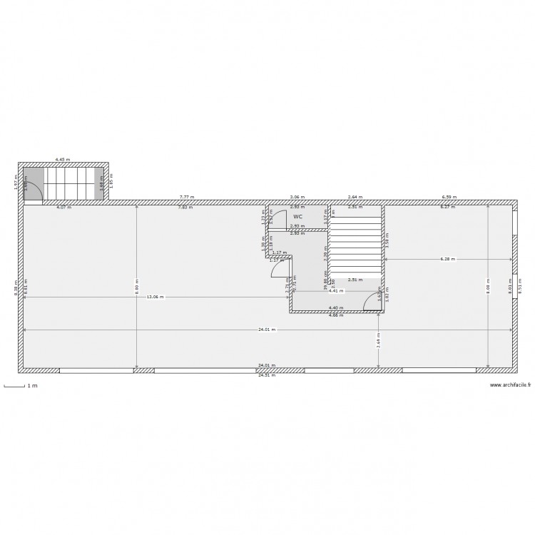 Upper floor. Plan de 0 pièce et 0 m2