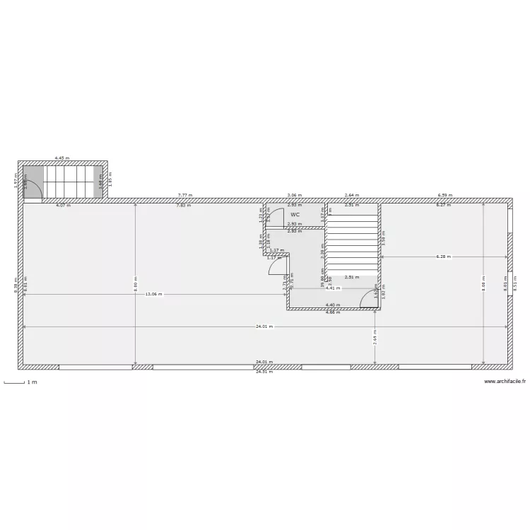 Upper floor. Plan de Upper floor. Plan de