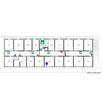Plan évacuation rocade Chambre 148