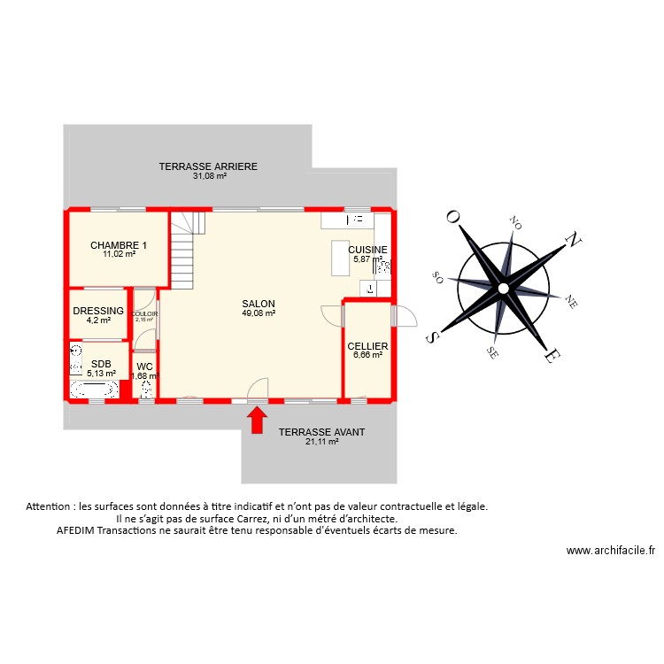 bi 7126 rdc. Plan de 0 pièce et 0 m2