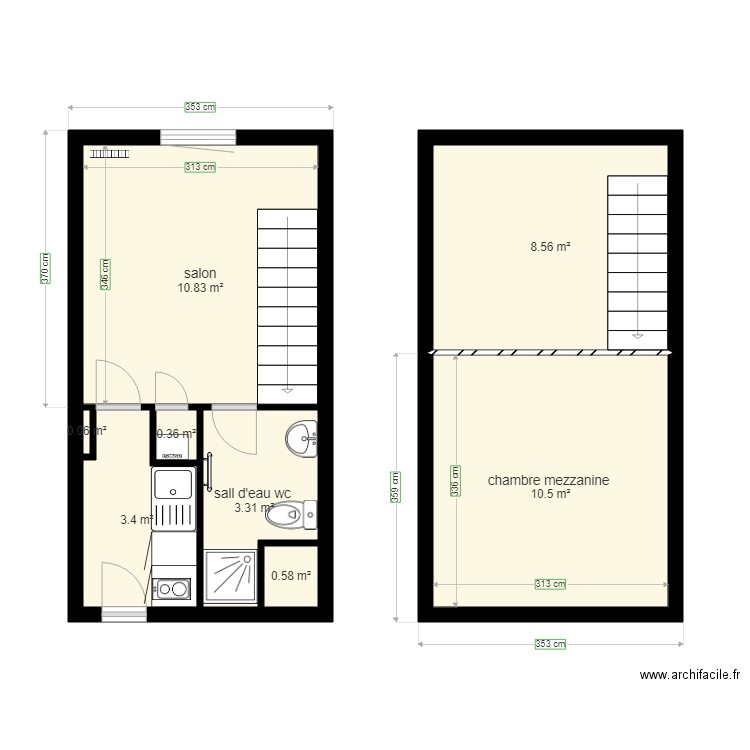 melies 11 . Plan de 0 pièce et 0 m2