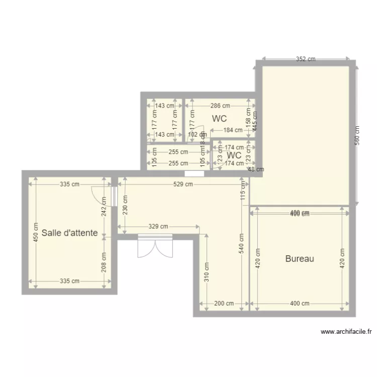Accueil Djerbi. Plan de 