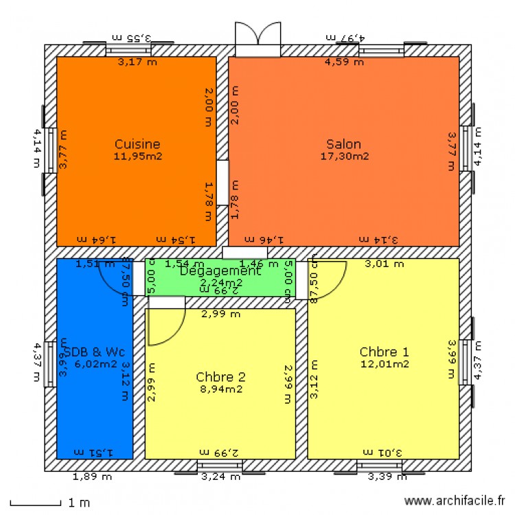 Delair 8 sur 8 version 2. Plan de 0 pièce et 0 m2