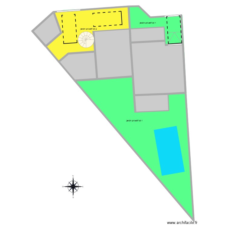 bouetard 6. Plan de 0 pièce et 0 m2