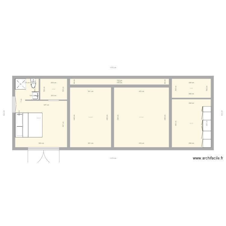 SAINT HYMER. Plan de 0 pièce et 0 m2